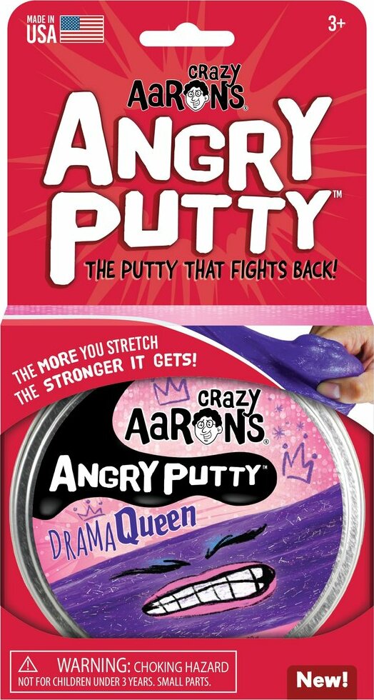Drama Queen Angry Putty 4" Tin