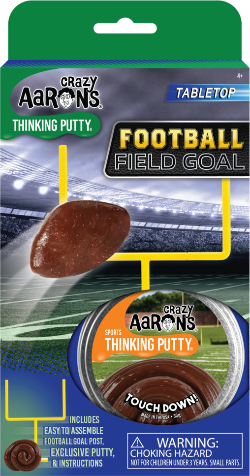 Football Field Goal Thinking Putty Sports Set