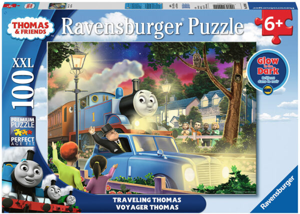 Travelling Thomas (100 pc Glow-in-the-Dark Puzzle)