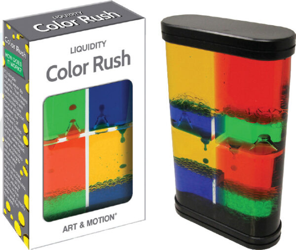 Color Rush Art in Motion Desk Toy