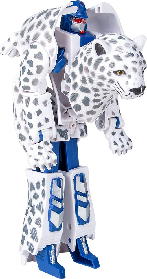 5" Snow Leopard Robot Action Figure