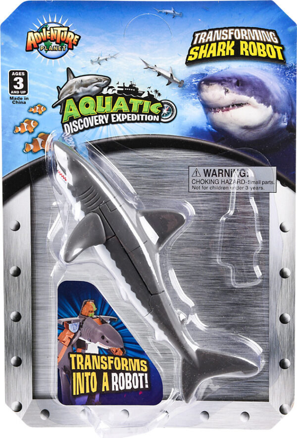 Great White Shark Robot Action Figure