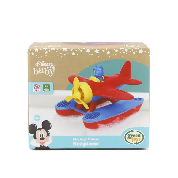green toys mm seaplane red