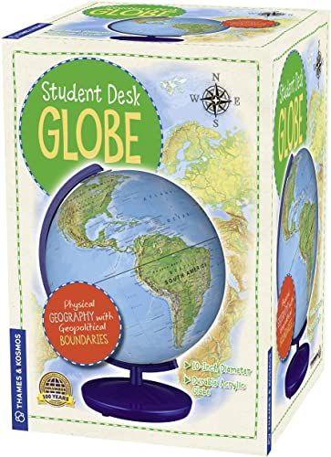 student desk globe