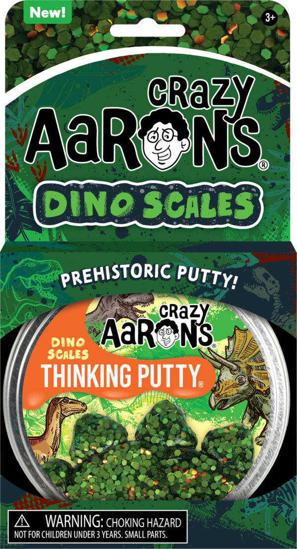 Dino Scales Trendsetter Thinking Putty 4" Tin