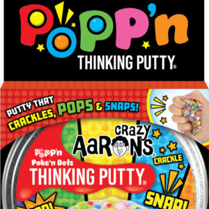 Poke'n Dots Popp'n Putty 4" Thinking Putty Tin