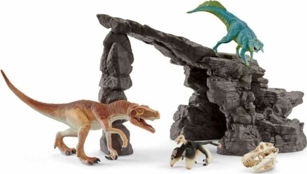 Dino Set With Cave