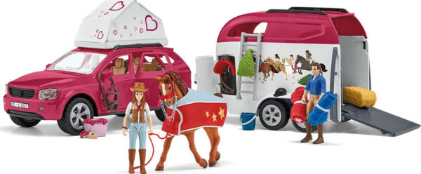 schleich Horse Club Horse Adventures with Car and Trailer