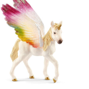 Winged Rainbow Unicorn Foal