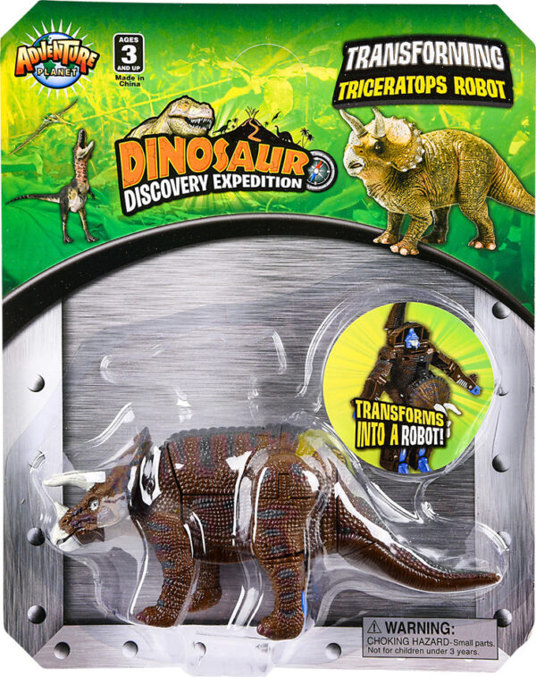 Triceratops Robot Action Figure