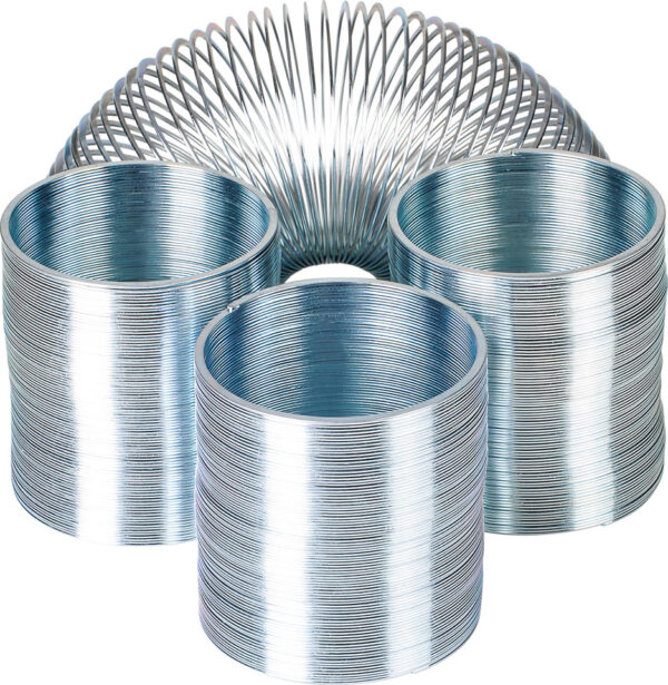 2"(50mm) Silver Metal Coil Spring