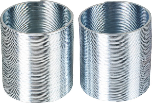 2"(50mm) Silver Metal Coil Spring