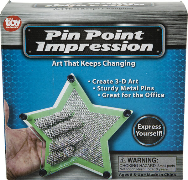 Star Shaped Pin Art Game 6"