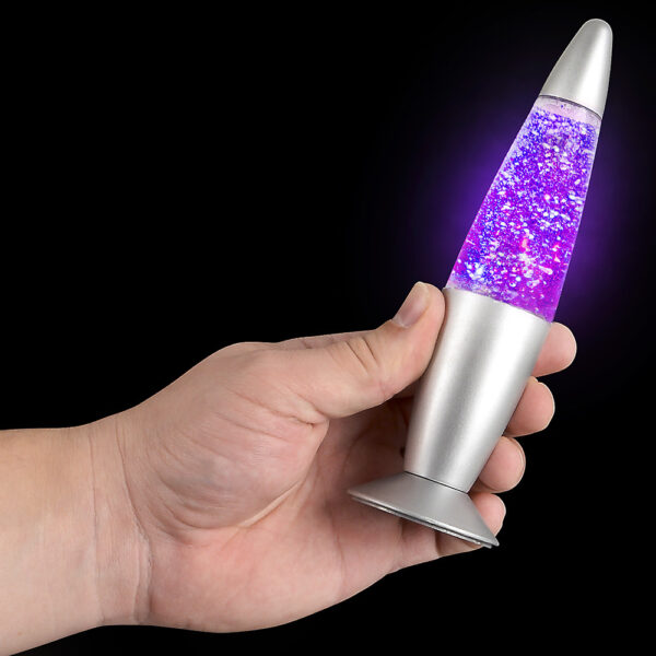 7" Novelty Glitter Lamp