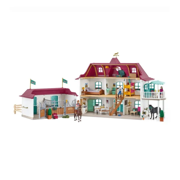 schleich lakeside country house