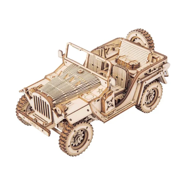 robotime army 4x4 field car