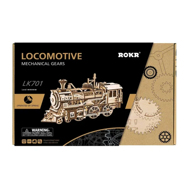 robotime steam locomotive