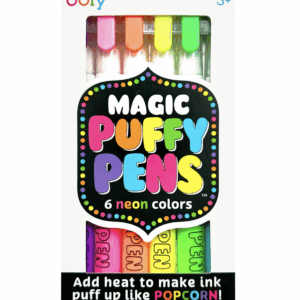 ooly puffy neon pens