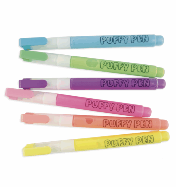 ooly puffy neon pens