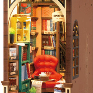 Rolife Bookstore DIY Book Nook Shelf Insert Kit
