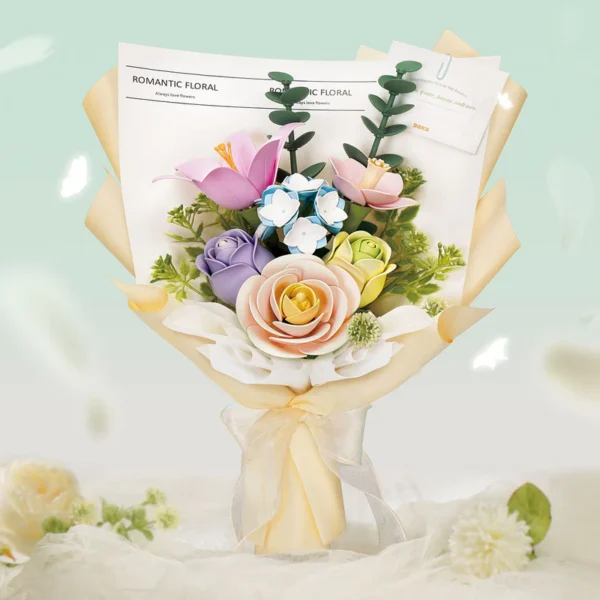 robotime spring time bouquet