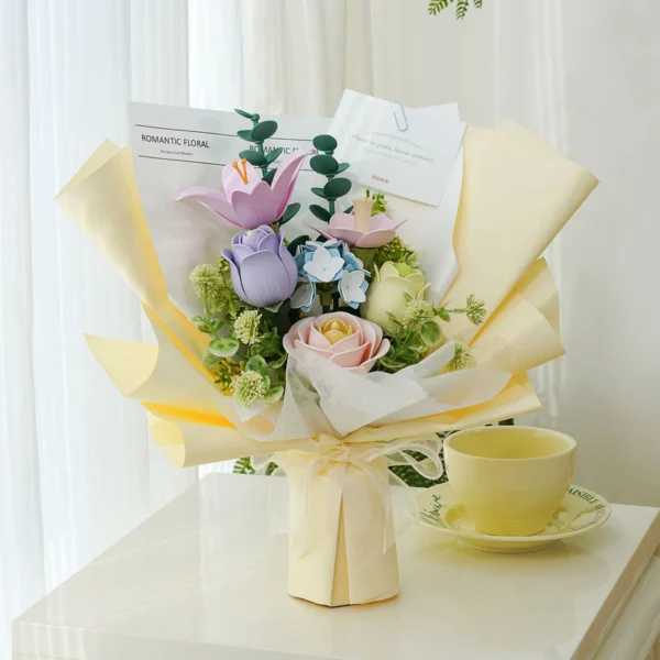 robotime spring time bouquet