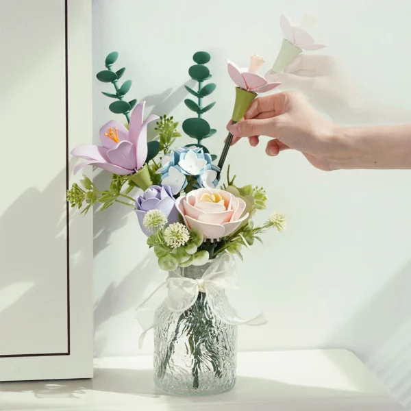 robotime spring time bouquet