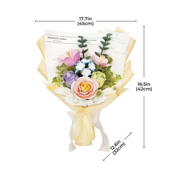 robotime spring time bouquet