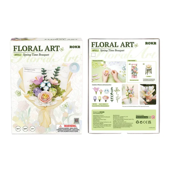 robotime spring time bouquet