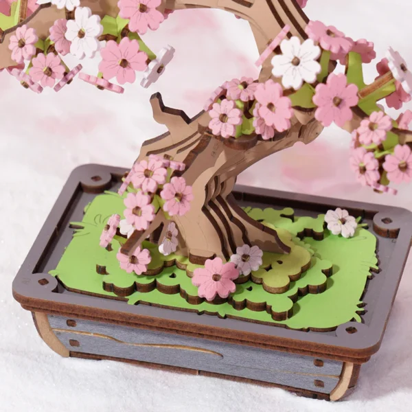 robotime sakura bonsai