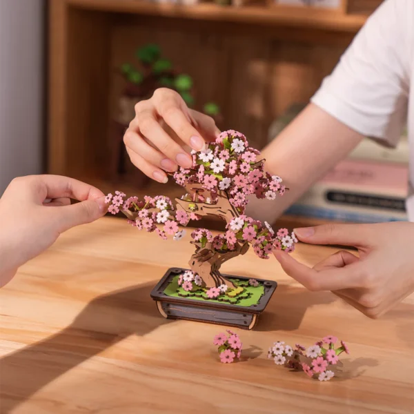 robotime sakura bonsai
