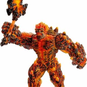 Lava Golem with Weapon