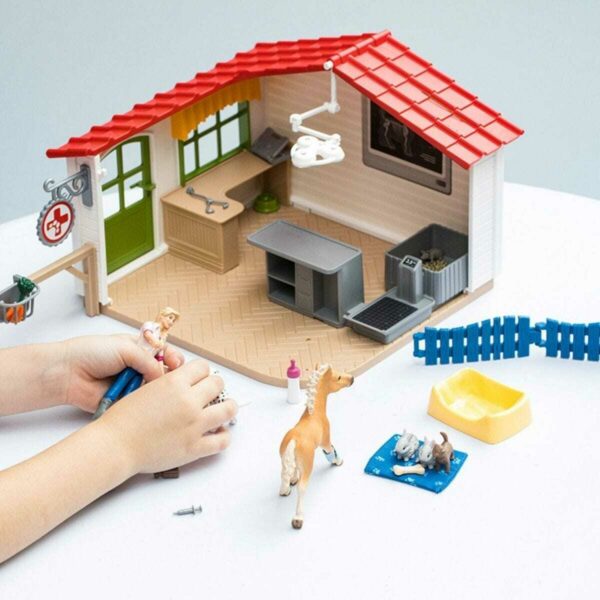 Veterinarian Practice with Pets