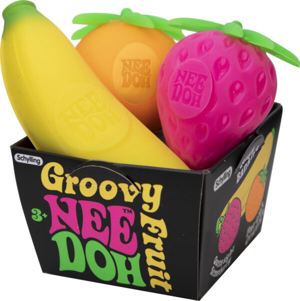 NeeDoh Groovy Fruit