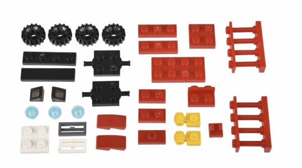 toy network fire/rescue building block