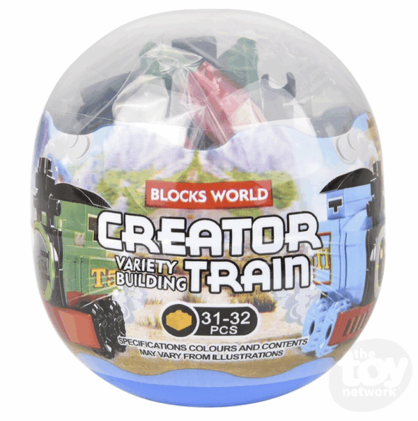 toy network train building block