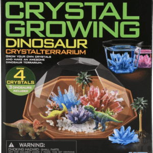 dino crystal terrarium