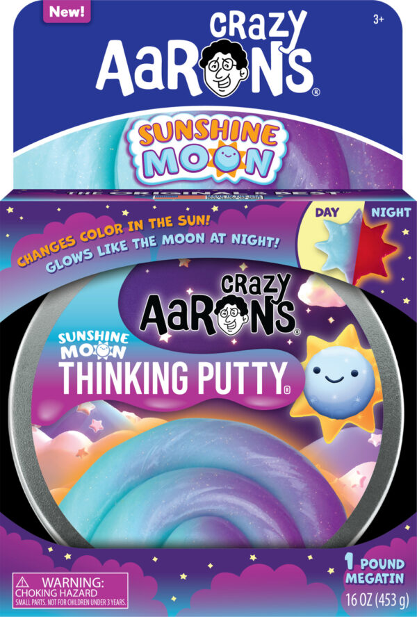 Sunshine Moon - 1 Pound Mega Thinking Putty Tin