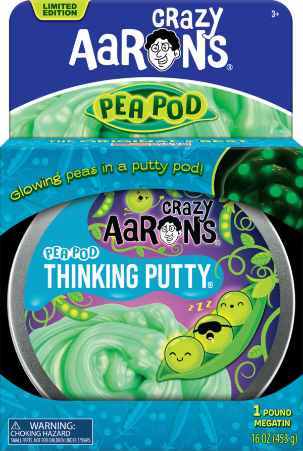 Mega Pea Pod - 1 Pound Thinking Putty Tin