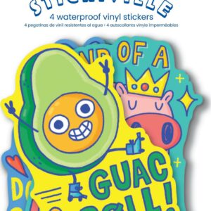 Stickiville Stickers: Punny Pals - Vinyl (4 Die-Cut) (Vinyl)