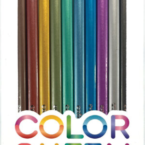 Color Sheen Metallic Colored Pencils - Set of 12
