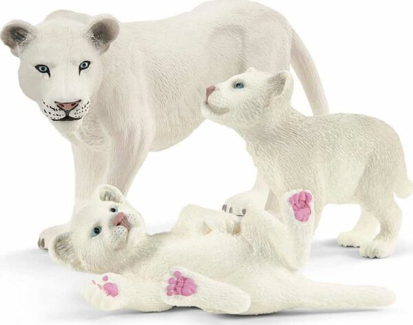 Lion Mother with Cubs