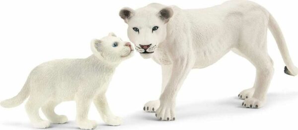 Lion Mother with Cubs