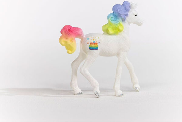 schleich Collectible Unicorn Rainbow Cake