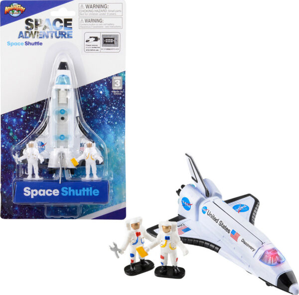 3 pc 5.5" Shuttle With Astronauts