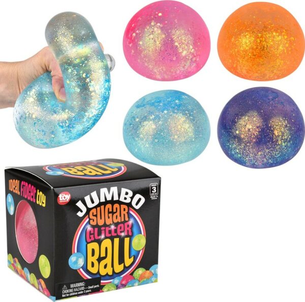 Jumbo Squeezy Sugar Ball 4"