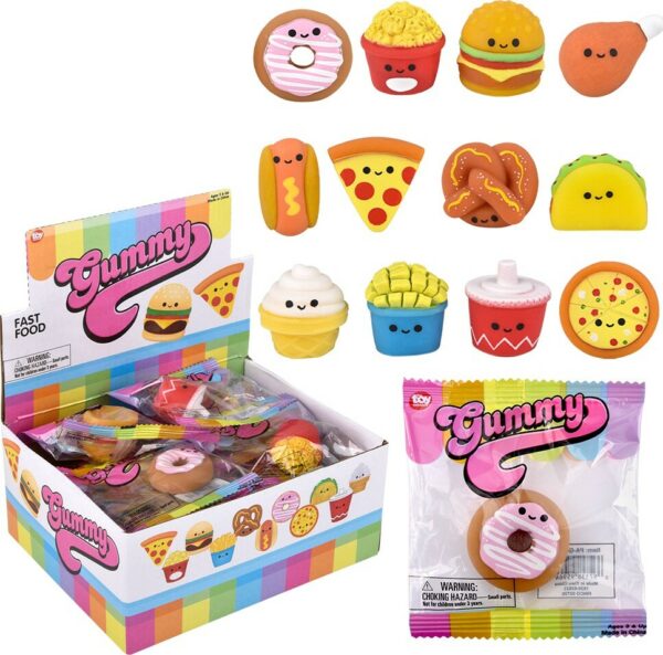 1.5" Gummy Fast Food (assorted)
