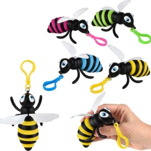 Wiggle Sensory Bee Clip On 4"
