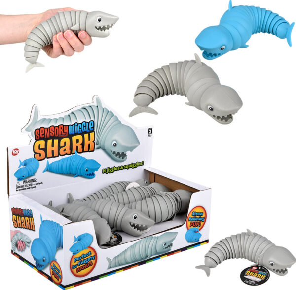 7.5" Wiggle Sensory Shark
