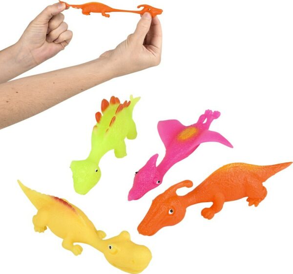 4" Sling Shot Dinosaur (assortment - sold individually)